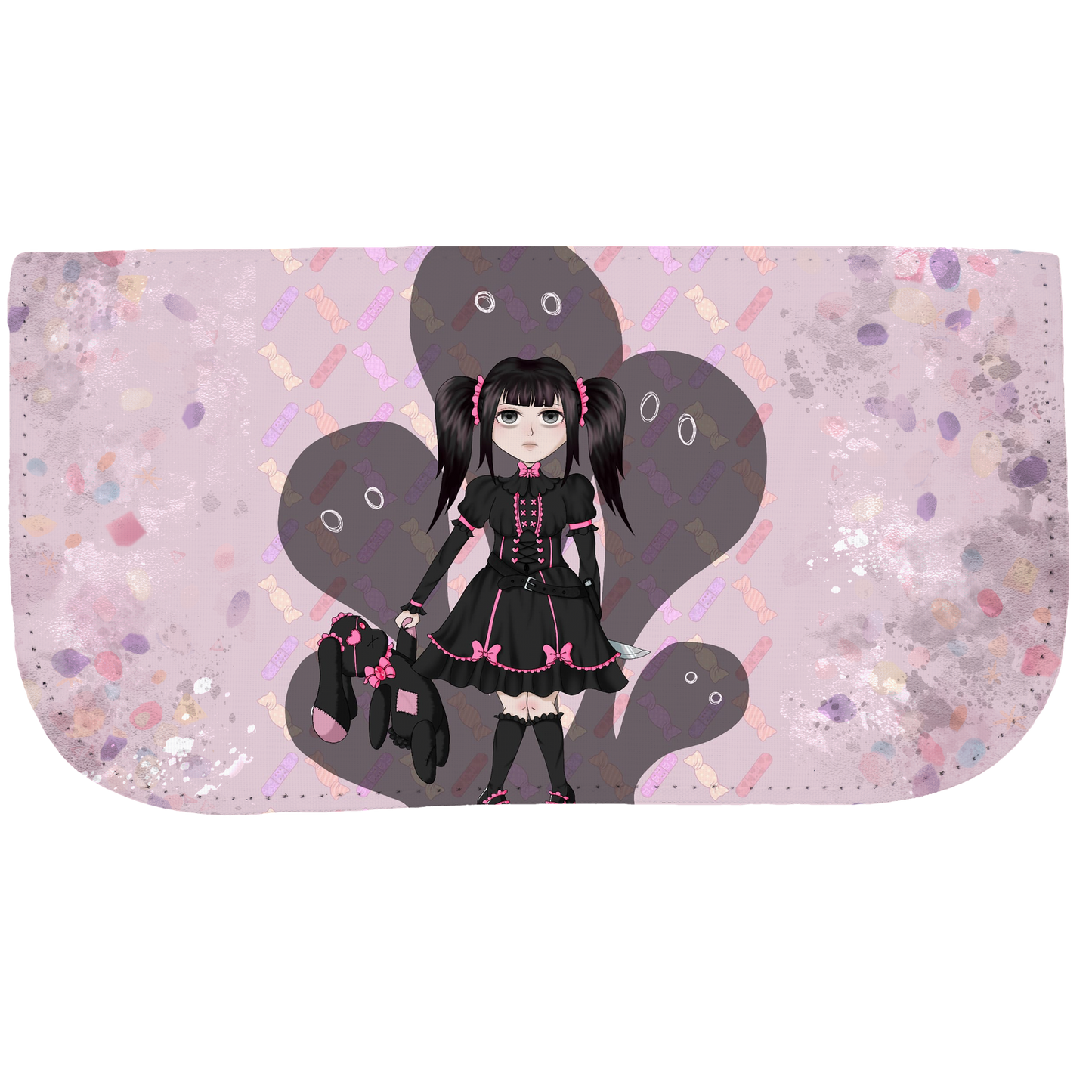 Kosmetiktasche Cover - Monochrome Joker